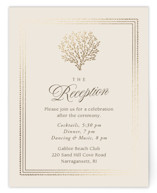 Foil-Pressed Reception Cards