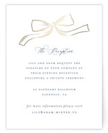 Foil-Pressed Reception Cards