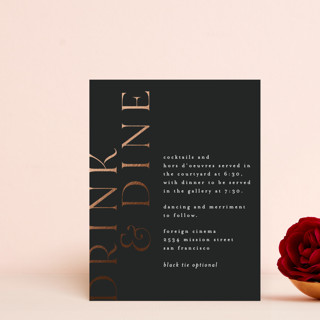 Finley Foil-Pressed Reception Cards