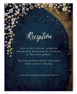 Outside Foil-Pressed Reception Cards