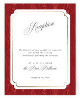 Foil-Pressed Reception Cards