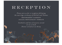 Carolina Foil-Pressed Reception Cards