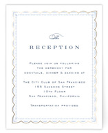 Foil-Pressed Reception Cards