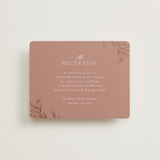 KEIRAH Foil-Pressed Reception Cards