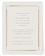 Illusion Foil-Pressed Reception Cards