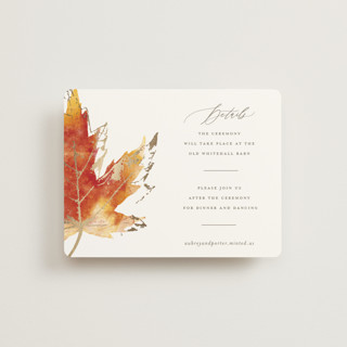 Blueridge Foil-Pressed Reception Cards