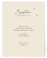 Foil-Pressed Reception Cards
