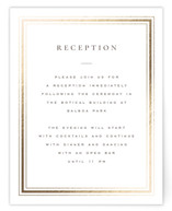Hampton Foil-Pressed Reception Cards