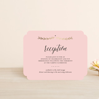 Always Foil-Pressed Reception Cards