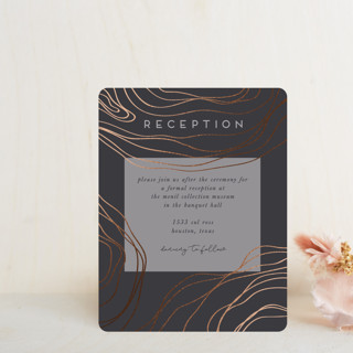 Precious Gems Foil-Pressed Reception Cards