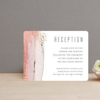 Painted Desert Foil-Pressed Reception Cards