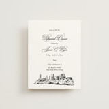 New York Skyline Rehearsal Dinner Cards
