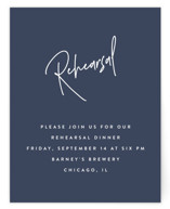 Marked Rehearsal Dinner Cards