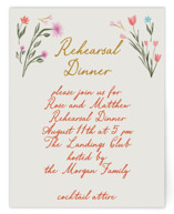 Chantilly Rehearsal Dinner Cards