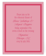 Maximalist Poppies Rehearsal Dinner Cards