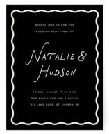 Lovers Rehearsal Dinner Cards