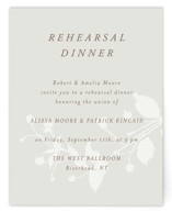 Autumnal Rehearsal Dinner Cards