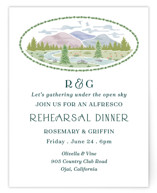 River Valley Rehearsal Dinner Cards