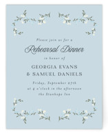 Trailing Garden Rehearsal Dinner Cards