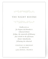 cramique Rehearsal Dinner Cards