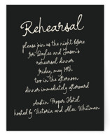 Inkwoven Rehearsal Dinner Cards