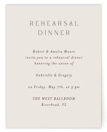 Rehearsal Dinner Cards