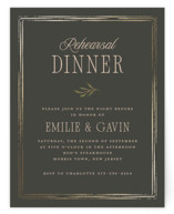 Emilie Foil-Pressed Rehearsal Dinner Cards