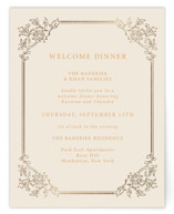 Foil-Pressed Rehearsal Dinner Cards