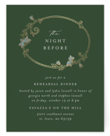 Foil-Pressed Rehearsal Dinner Cards