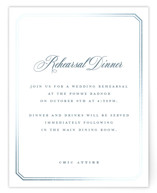 othellolagkage Foil-Pressed Rehearsal Dinner Cards