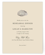 Cove Foil-Pressed Rehearsal Dinner Cards