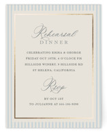 Emma Foil-Pressed Rehearsal Dinner Cards