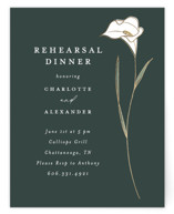 Foil-Pressed Rehearsal Dinner Cards