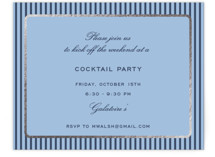 Aperitif Foil-Pressed Rehearsal Dinner Cards