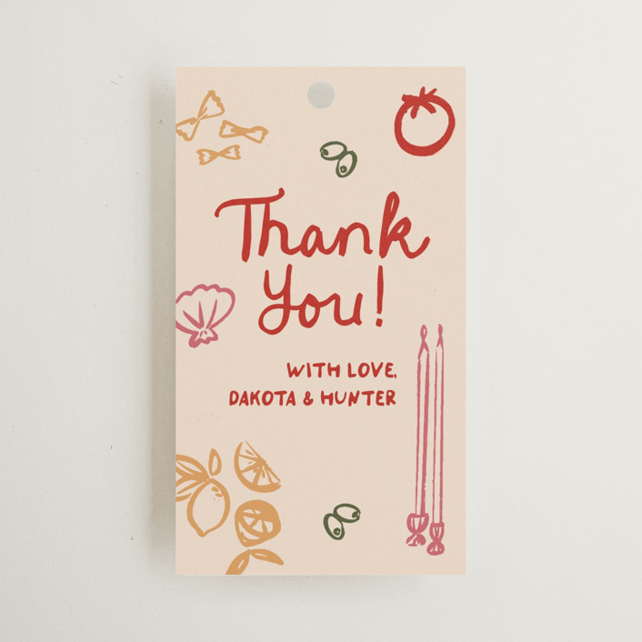 That's Amore. Rehearsal Dinner Favor Tags by Jenna Holcomb | Minted