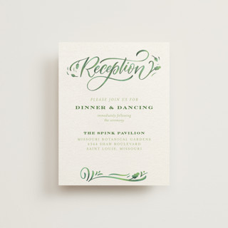 Growing Ampersand Reception Cards