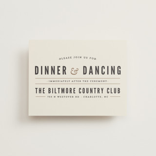 Classic Type Reception Cards