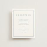 Hydrangea bloom Reception Cards