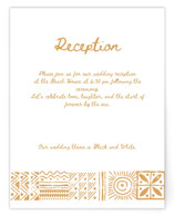 Tribal Rythm Reception Cards