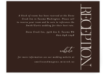 Reception Cards