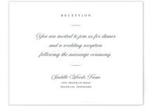 Together Always Reception Cards