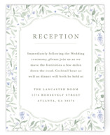 Delicate Vines Reception Cards