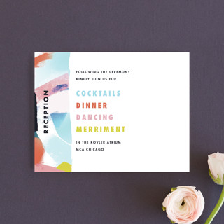 Happy Day Reception Cards