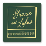 Matchbooks Rehearsal Dinner Favor Stickers