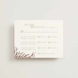 KEIRAH Foil-Pressed Multi-Event RSVP Cards