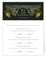 Embellished Foil-Pressed Multi-Event RSVP Cards