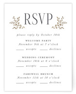 Enchanted Foil-Pressed Multi-Event RSVP Cards