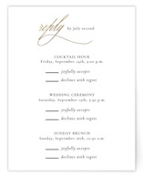 Fineline Foil-Pressed Multi-Event RSVP Cards