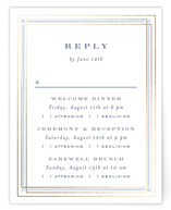 Aurelia Foil-Pressed Multi-Event RSVP Cards