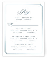 othellolagkage Foil-Pressed Multi-Event RSVP Cards
